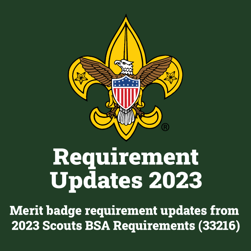 Scouts BSA Requirements Updates Michigan Crossroads Council