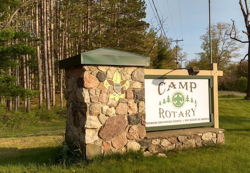 Camp Rotary – Michigan Crossroads Council | Scouting America