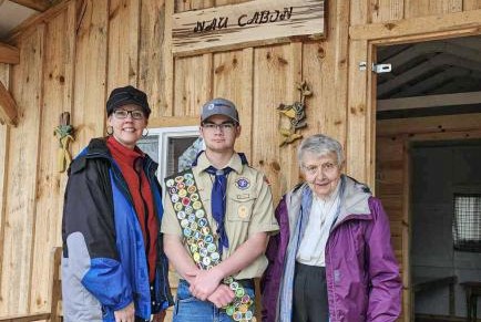 Eagle Scout Project at Nau Cabin