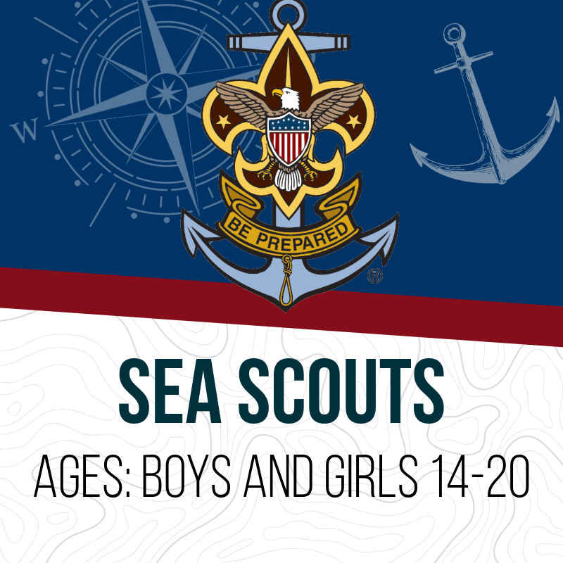 Sea Scouts co-ed age 14-20